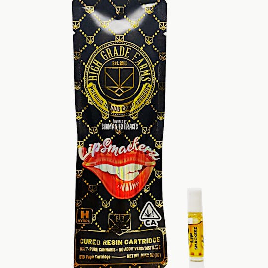 High Grade Farms - 💋Lip Smakerz 1G 510 Cured Resin Cart - 1