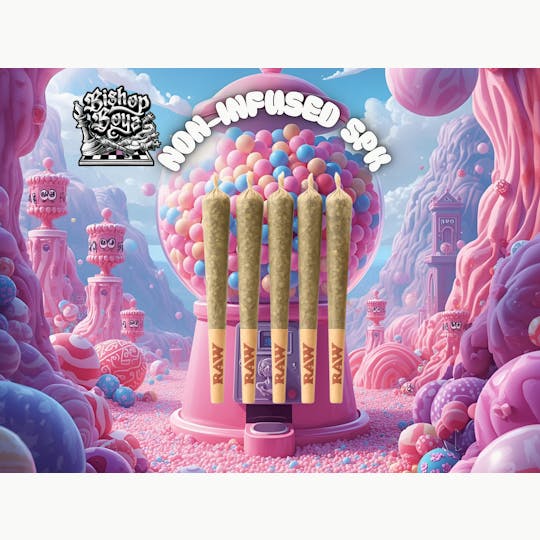 Bishop Boyz - Bishop Boyz Bubblegum Runtz 5pk Non-Infused Preroll - 1