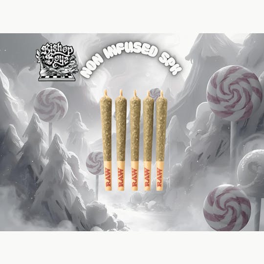 Bishop Boyz - Bishop Boyz White Runtz 5pk Non-Infused Preroll - 1