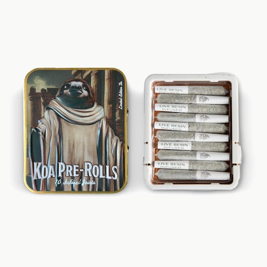 dompen™ & Koa - Koa Infused Pre-Rolls 10pk (0.35g x 10) - Grapes N’ Cream - 1