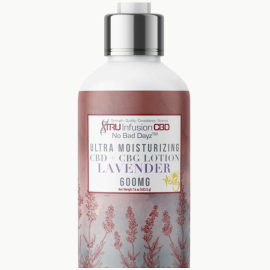 TRU Infusion - TRU Infusion | Lavender CBD + CBG | Lotion | 600MG - 1