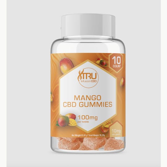 TRU Infusion - TRU Infusion | CBD Mango | Gummies | 100MG - 1