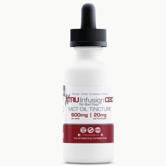 TRU Infusion - TRU Infusion | MCT Oil CBD | Tincture | 600MG - 1