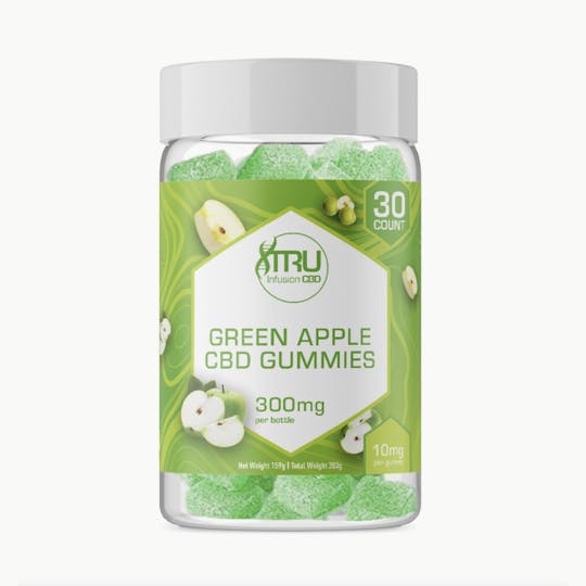 TRU Infusion - TRU Infusion | CBD Green Apple | Gummies | 300MG - 1