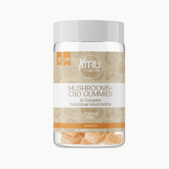 TRU Infusion - TRU Infusion | Mushroom CBD | Gummies | 300MG - 1