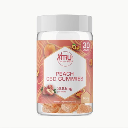 TRU Infusion - TRU Infusion | CBD Peach | Gummies | 300MG - 1