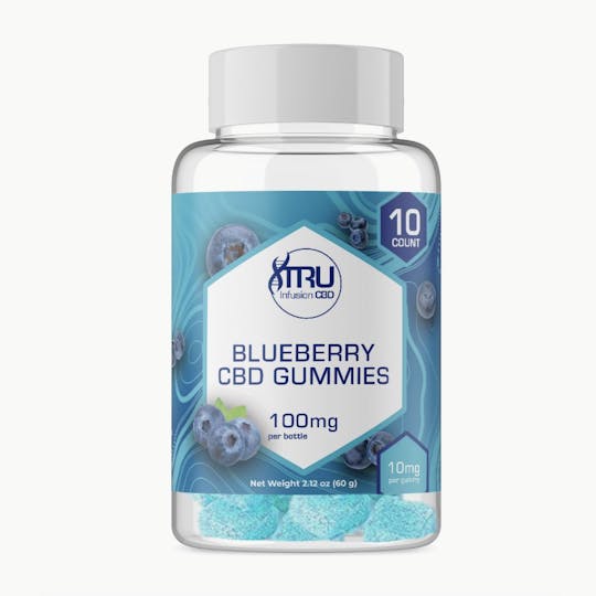 TRU Infusion - TRU Infusion | CBD Blueberry | Gummies | 100MG - 1