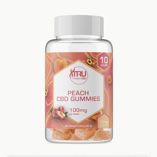 TRU Infusion - TRU Infusion | CBD Peach | Gummies | 100MG - 1