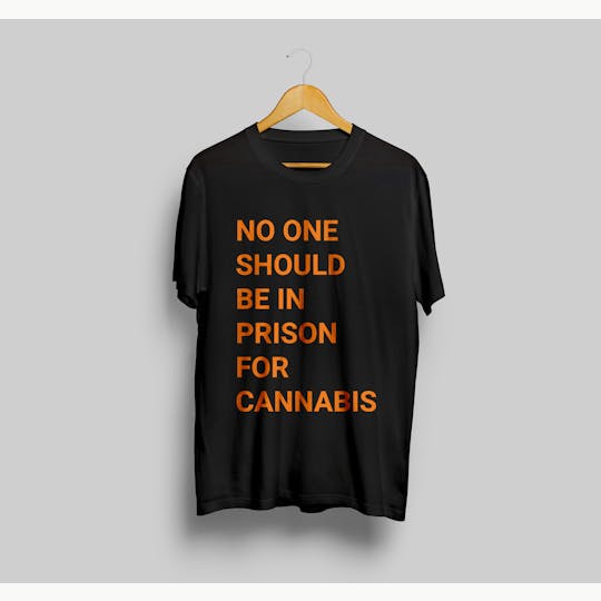 40 Tons - 40 Tons - “No One Should Be In Prison for Cannabis” Shirt - 1