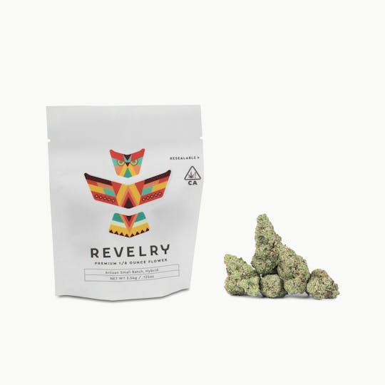 Revelry Herb Co - Gush MOuntain - Hybrid - Eighth (3.5g) - 1