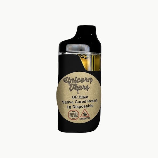 Indico - OP Haze 1g Cured Resin Disposable - Unicorn Tears - 1