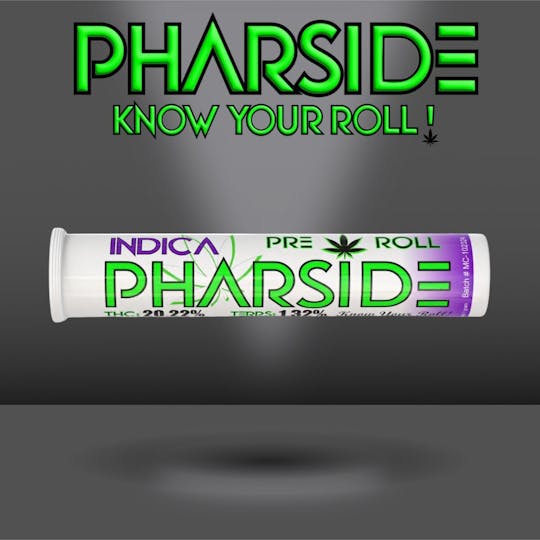 Pharside - Single Indica 1 Gram Pre-roll - Apple Donut - 1