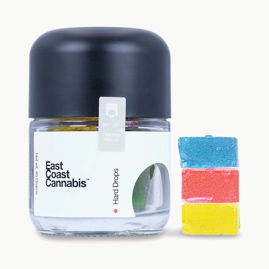 East Coast Cannabis - Gems - Watermelon - 100mg/10pk - 1