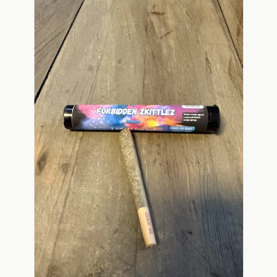 Simply Edibles - Forbidden Zkittlez 1 gram Pre Roll - 1