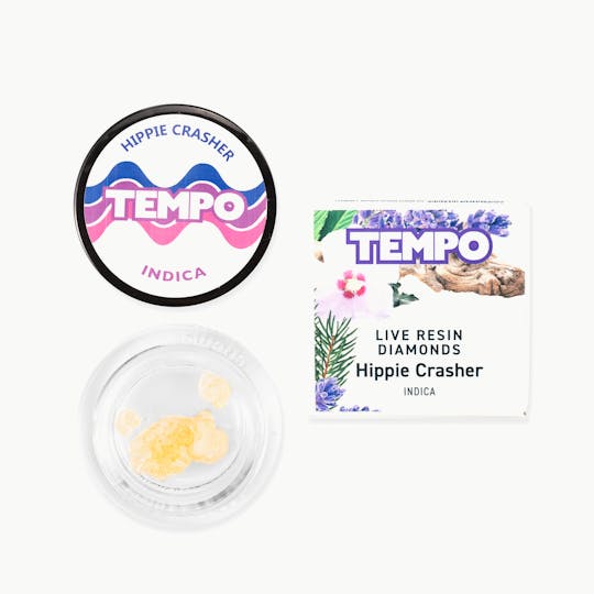 Tempo - Hippie Crasher Live Resin Diamonds (Indica) - 1