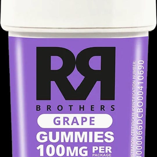 RR Brothers - RR Brothers - Grape Gummies 100mg - 1