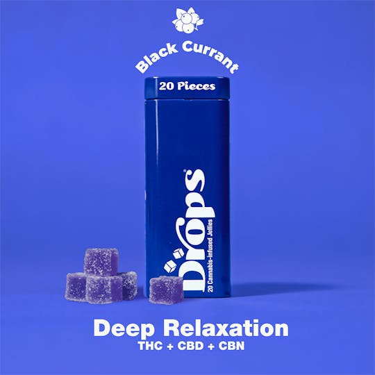 Drops - Drops – Black Currant 20-Piece (Deep Relaxation) - 1