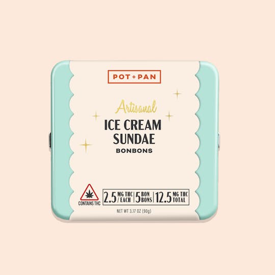 Pot + Pan - Pot + Pan | Ice Cream Sundae Bon Bons | 5 pieces (2.5mg) - 1