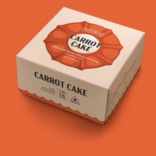 Pot + Pan - Pot + Pan | Fresh Baked | Carrot Cake | 5mg - 1
