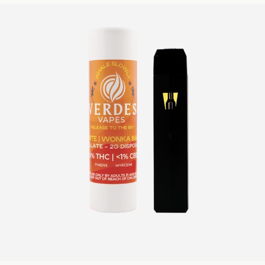 Verdes - Verdes | 2g Disposable | Wonka Bars - 1