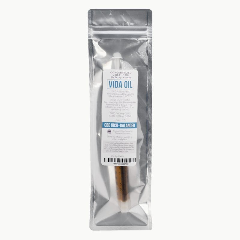 Verdes - Verdes | Vida Oil | 1:1 THC:CBD - 1