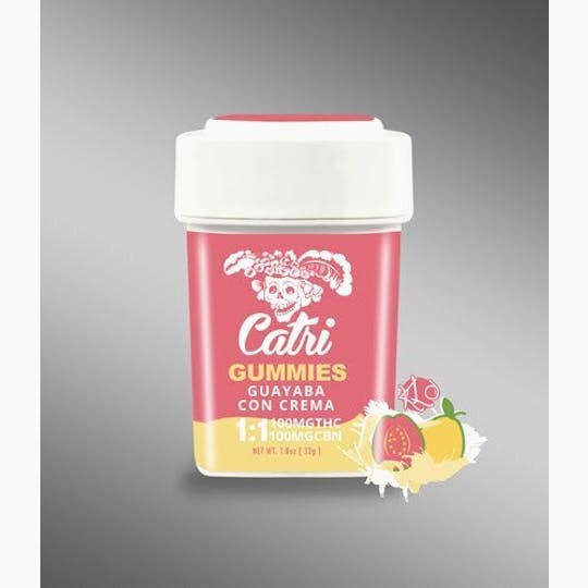 Catri by RR Brothers - Catri - Guayaba Con Crema Gummies 1:1 200mg - 1