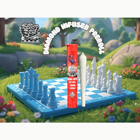 Bishop Boyz - Bishop Boyz Shirley Temple Double Diamond Infused 1.3g Preroll - 1