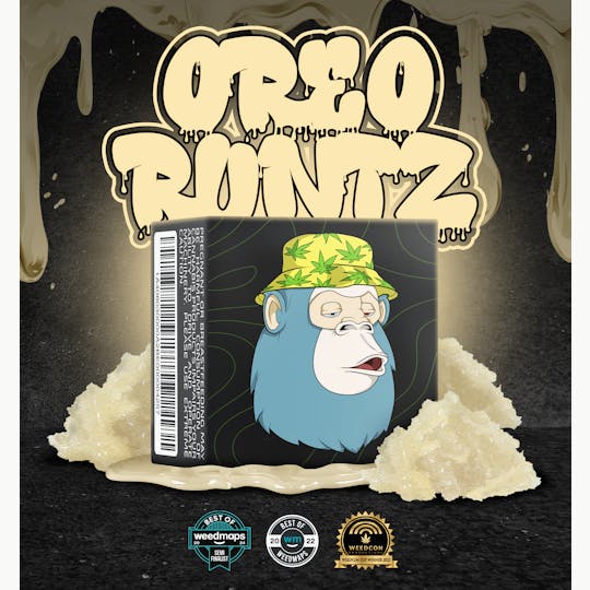 APE Premium Cannabis Corp - Oreo - live resin sugar diamonds 1000 mg - 1