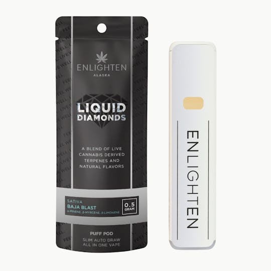 Enlighten - Baja Blast Liquid Diamond Puff Pod - .5g - 1