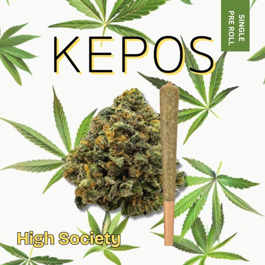 Nu Cannabis Brand - Kepos - High Society 1.2g - PRE ROLL - 1