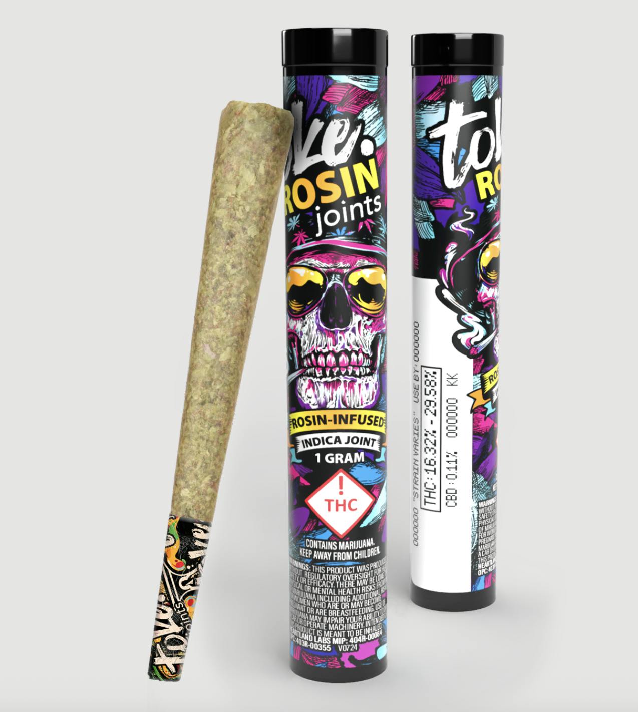 Toke Joints - Toke Joints | Pancake Latte | Rosin Infused Pre Roll | 1G - 1