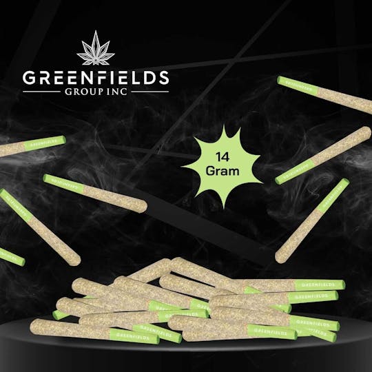 Greenfields Group - Candy Land – 14g Pre-Roll Joints (Sativa) 1g Each - 1