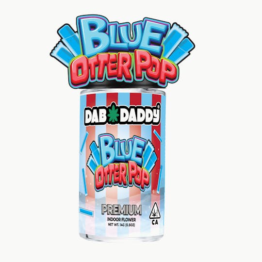 Dab Daddy Ⓡ - Blue Otter Pop Flower Dab Daddy® 14g Premium Indoor Flower - 1