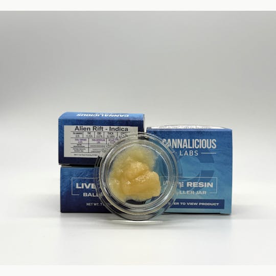 Cannalicious Labs - Alien Rift Live Resin - Indica - 1