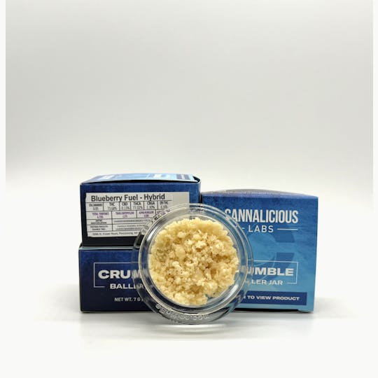 Cannalicious Labs - Blueberry Fuel Crumble - Hybrid - 1
