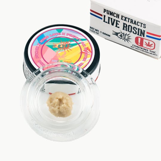 Punch Edibles & Extracts - Dirty Hippy Silver Tier Live Rosin Cold Cure Badder (1g) - 1