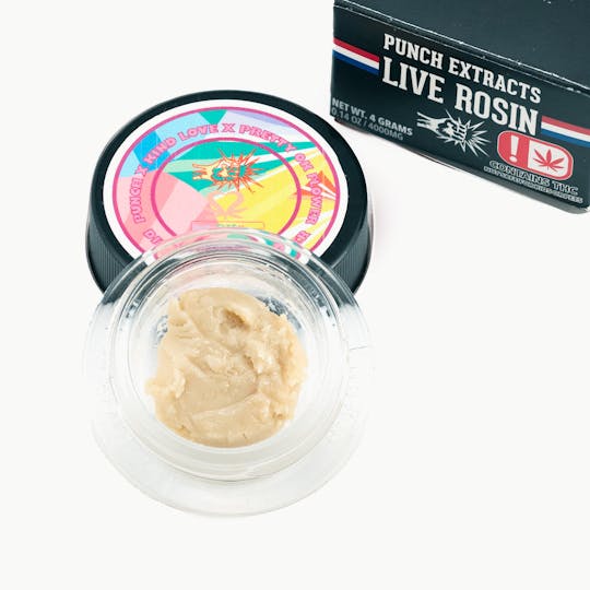 Punch Edibles & Extracts - Dirty Hippy Silver Tier Live Rosin Cold Cure Badder (4g) - 1