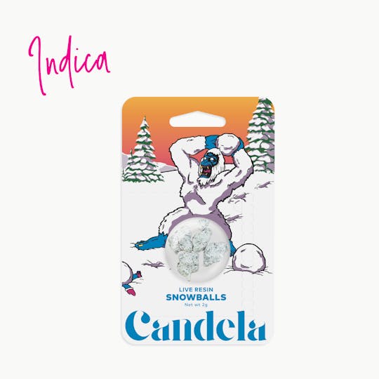 Candela - Candela Detroit Breath Live Resin Snowballs - 2G - 1