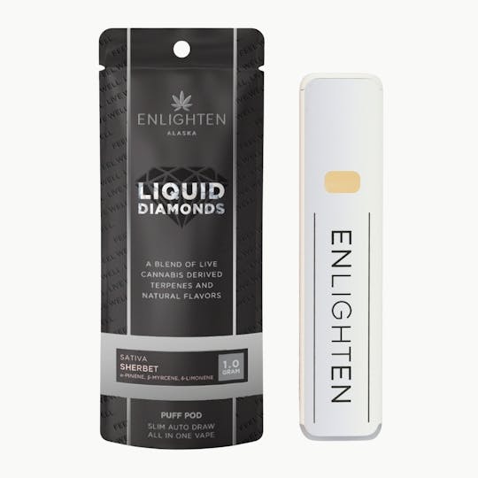 Enlighten - Sherbet Liquid Diamond Puff Pod - 1g - 1