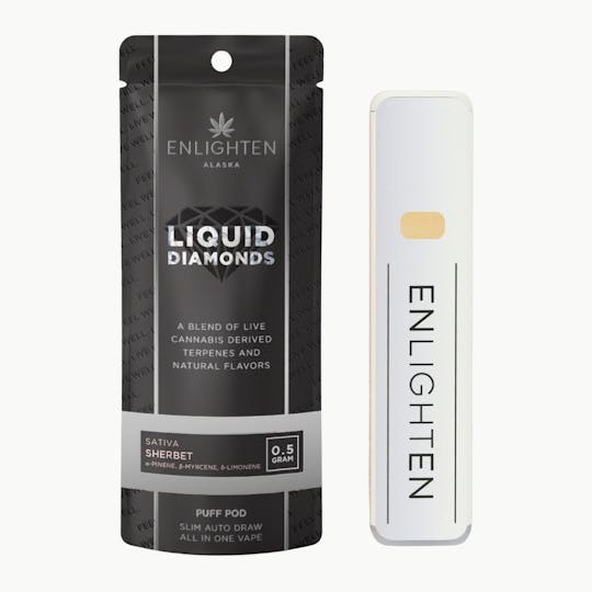 Enlighten - Sherbet Liquid Diamond Puff Pod - .5g - 1