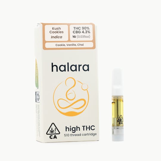 Halara - High THC - Kush Cookies 1G Cartridge - 1