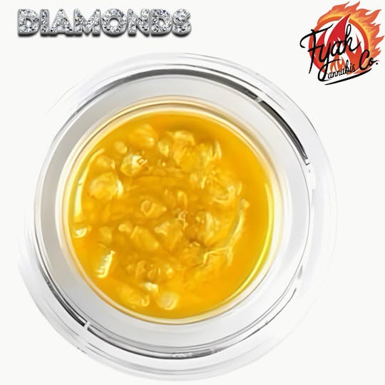 FYAH Cannabis Co. - Lemon Heads Live Resin Diamonds (1G) - 1
