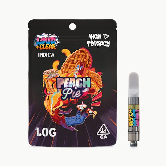 Loud+Clear - Loud + Clear - Peach Pie Cartridge - 1g - 1