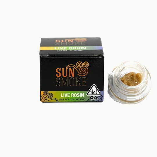 SunSmoke - SunSmoke 1g Live Rosin - Peaches N Cream - 1