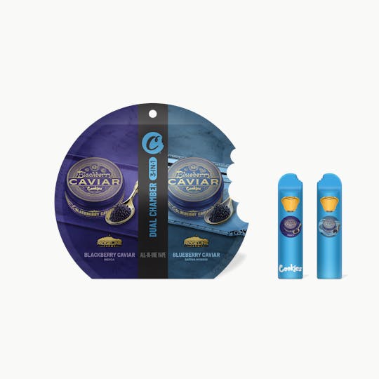 Cookies - Cookies - 1G 3in1 Dual Chamber - Blueberry Caviar/Blackberry Caviar - 1