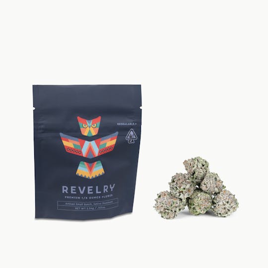 Revelry Herb Co - Luau Punch - Sativa - Eighth (3.5g) - 1