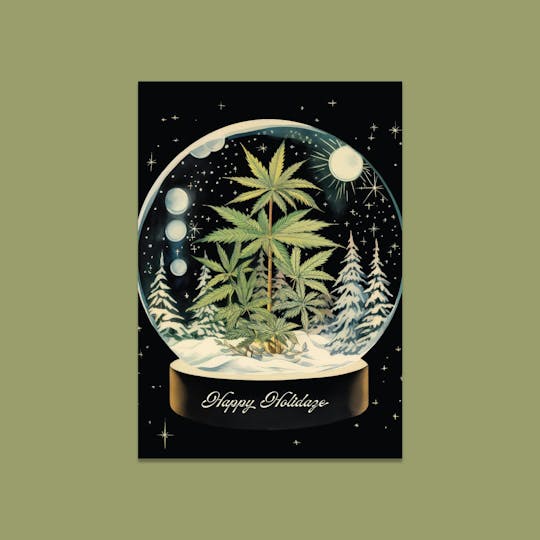 Embarc Brand - EMBARC SNOW GLOBE HOLIDAY CARD - 1