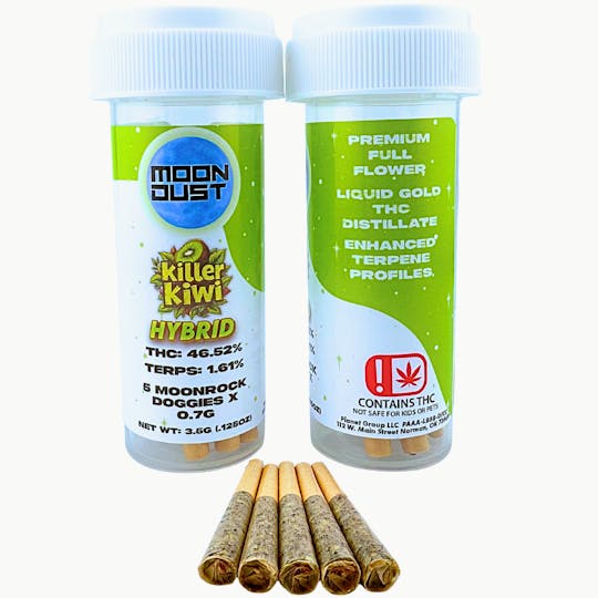 MOON DUST - 3.5G MOONROCK DOGGIES - KILLER KIWI - 1