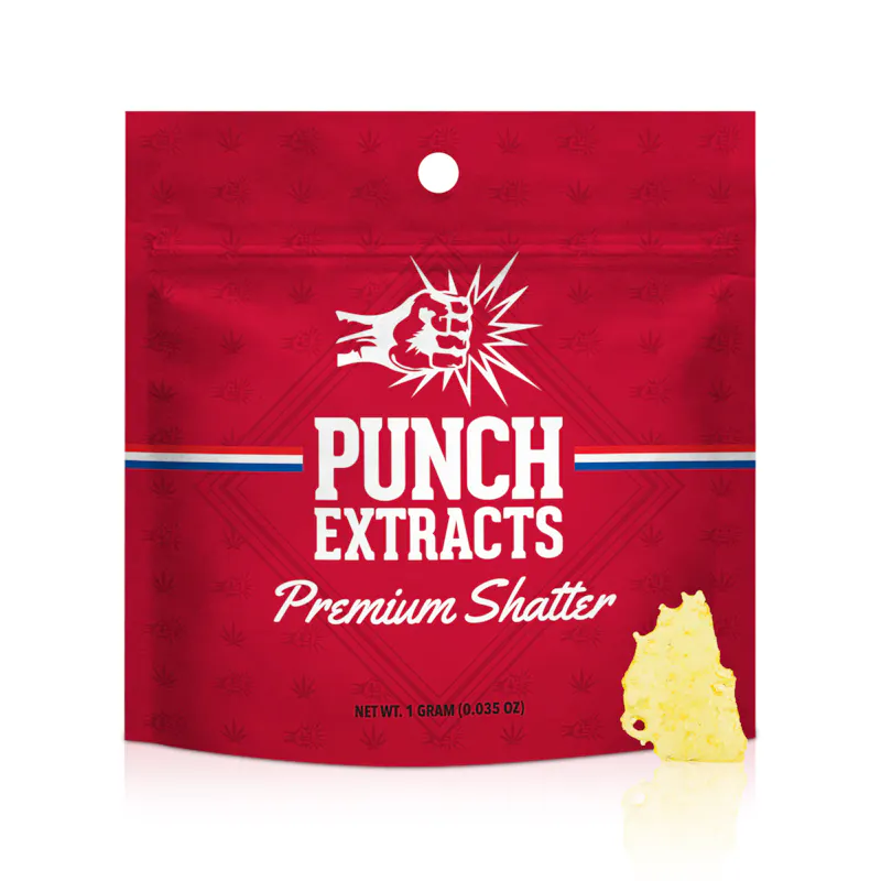 Punch Edibles Private Reserve BHO Shatter (1g) concentrate
