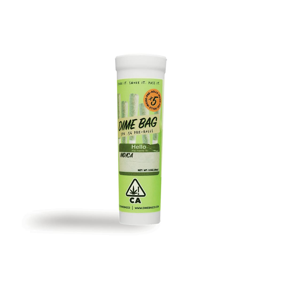 Dime Bag - Dime Bag | GMO Fuel Indica 5pk (2.5g) - 1